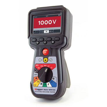 MEGGER MTR105 - Tester für rotierende Maschinen