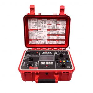 MI Spekter MST-204 Maschinen-Schaltgeräte-Tester