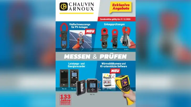 Sonderaktion Chauvin Arnoux